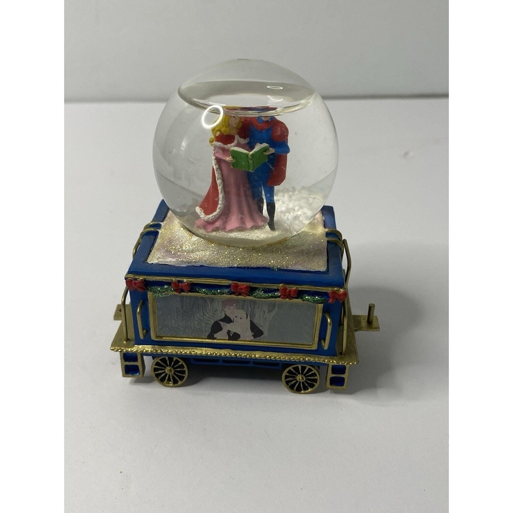 Disney Wonderland Express Snow‎ Globe Train Bradford Exchange Once Upon A Dream